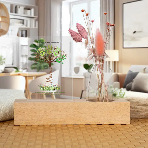 Personalisierter Trockenblumenständer -