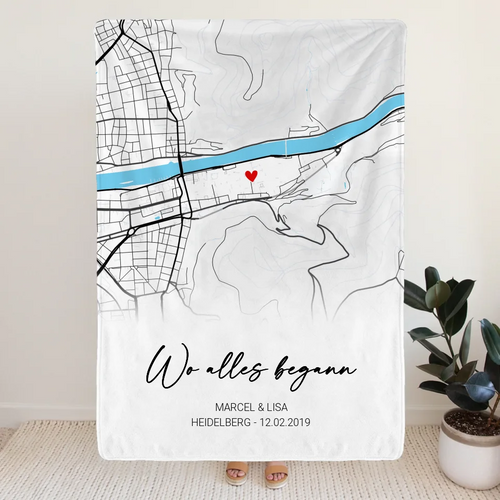Personalisierte Decke -