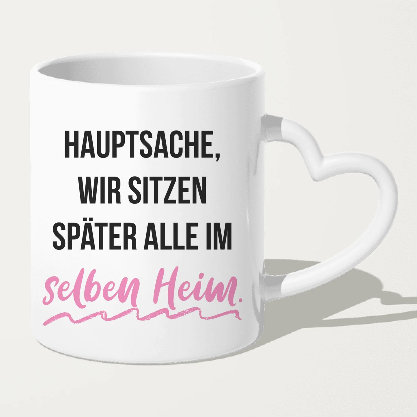 Personalisierte Tasse - Beste Freundinnen mit Jacken (4 Freundinnen)