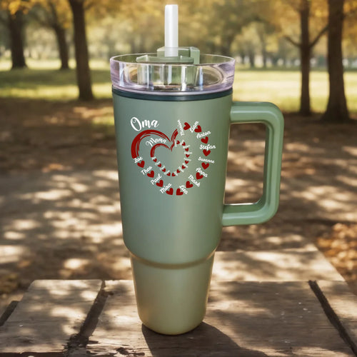 Personalisierter Thermo Cup - Mama's und Oma's Kinder/Enkel