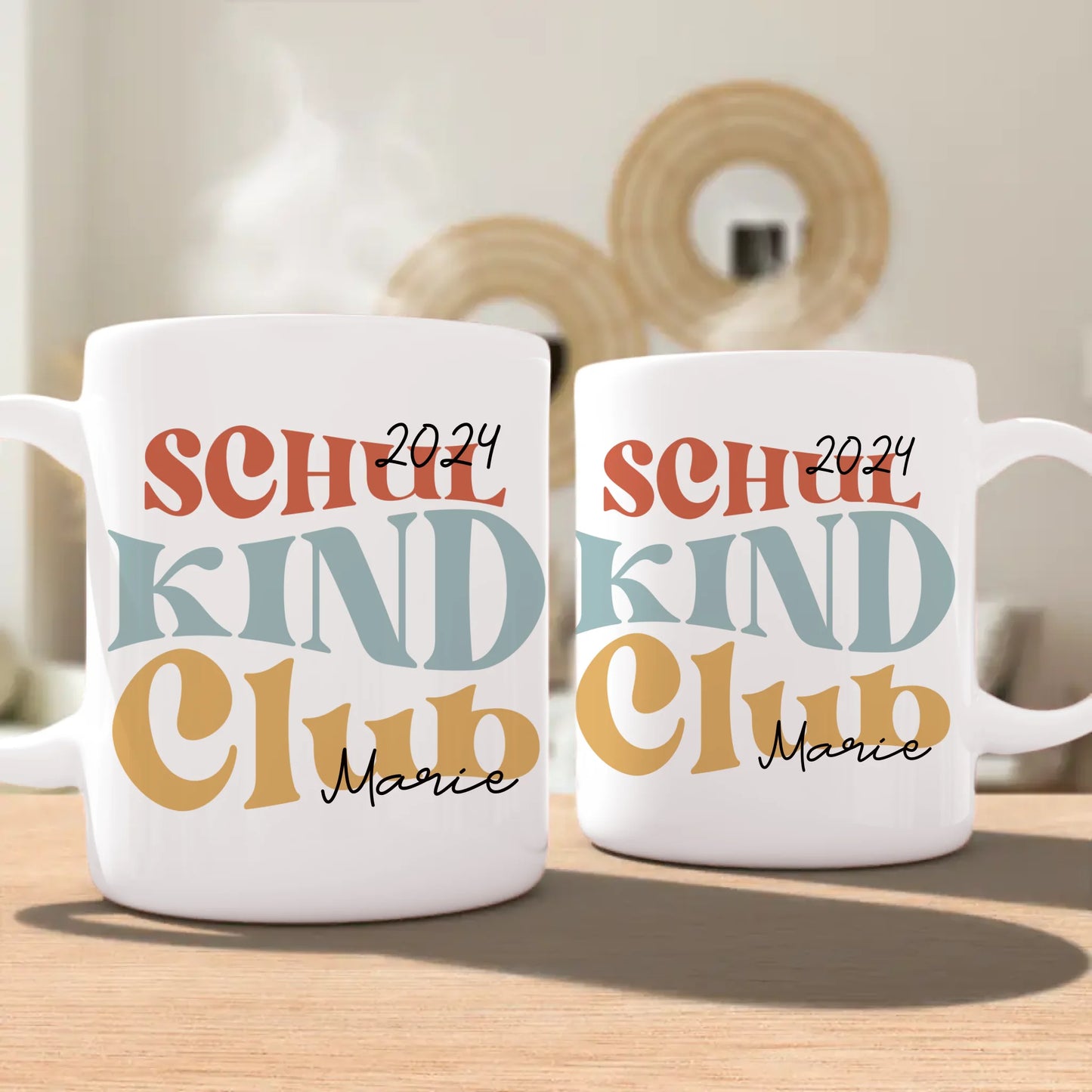 Personalisierte Kindertasse - Schulkind Club/Gang - Geschenk zur Einschulung