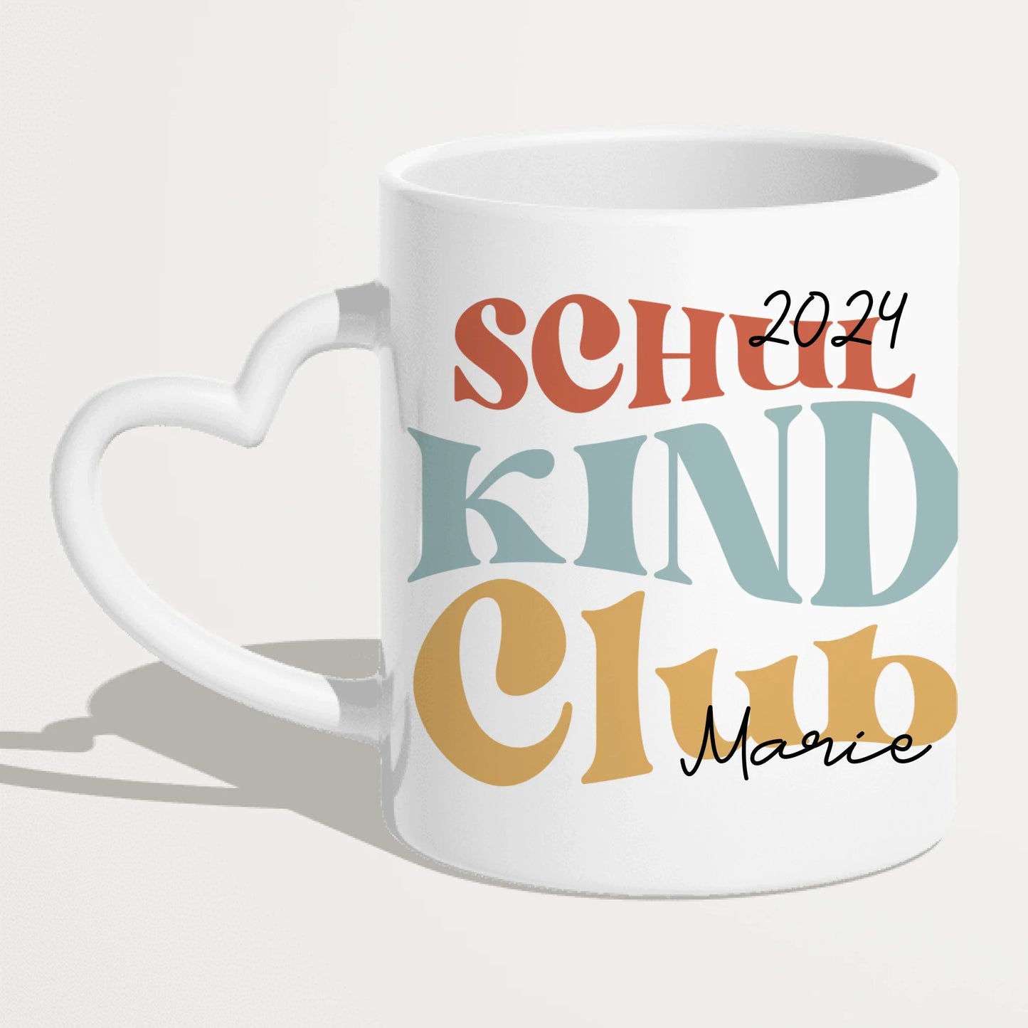 Personalisierte Kindertasse - Schulkind Club/Gang - Geschenk zur Einschulung