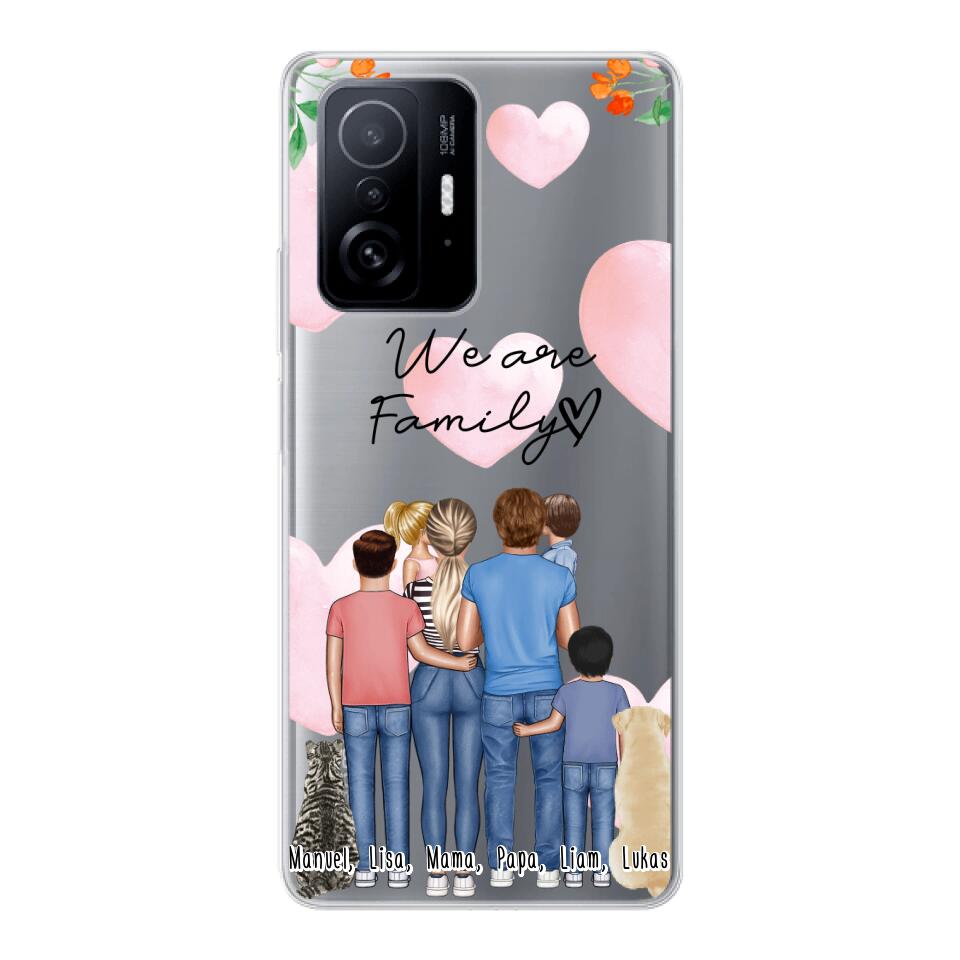 Mutter + Vater  + Kinder (1-4 Kinder) SMARTPHONE ARTWORKS + Tiere - Xiaomi