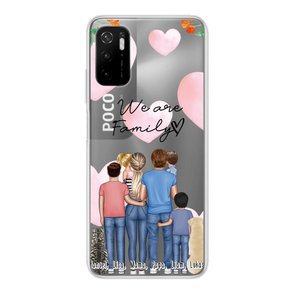 Mutter + Vater  + Kinder (1-4 Kinder) SMARTPHONE ARTWORKS + Tiere - Xiaomi