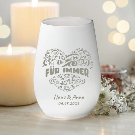 Personalisiertes Windlicht - 