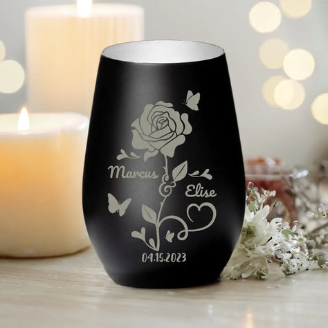 Personalisiertes Windlicht - 