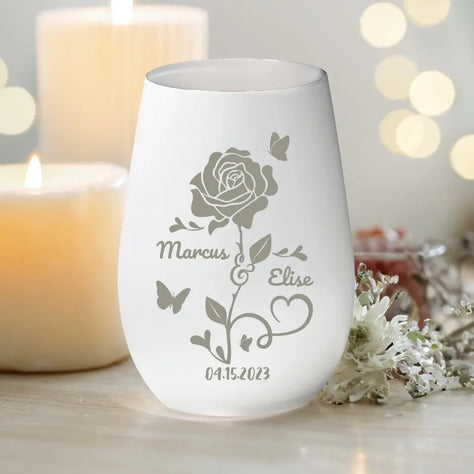 Personalisiertes Windlicht - 