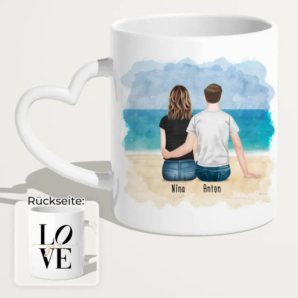 Personalisierte Tasse für Pärchen / Paar