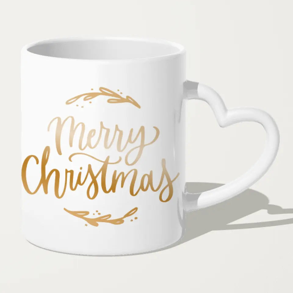 Personalisierte Tasse für Beste Schwestern (4 Schwestern) - Weihnachtstasse