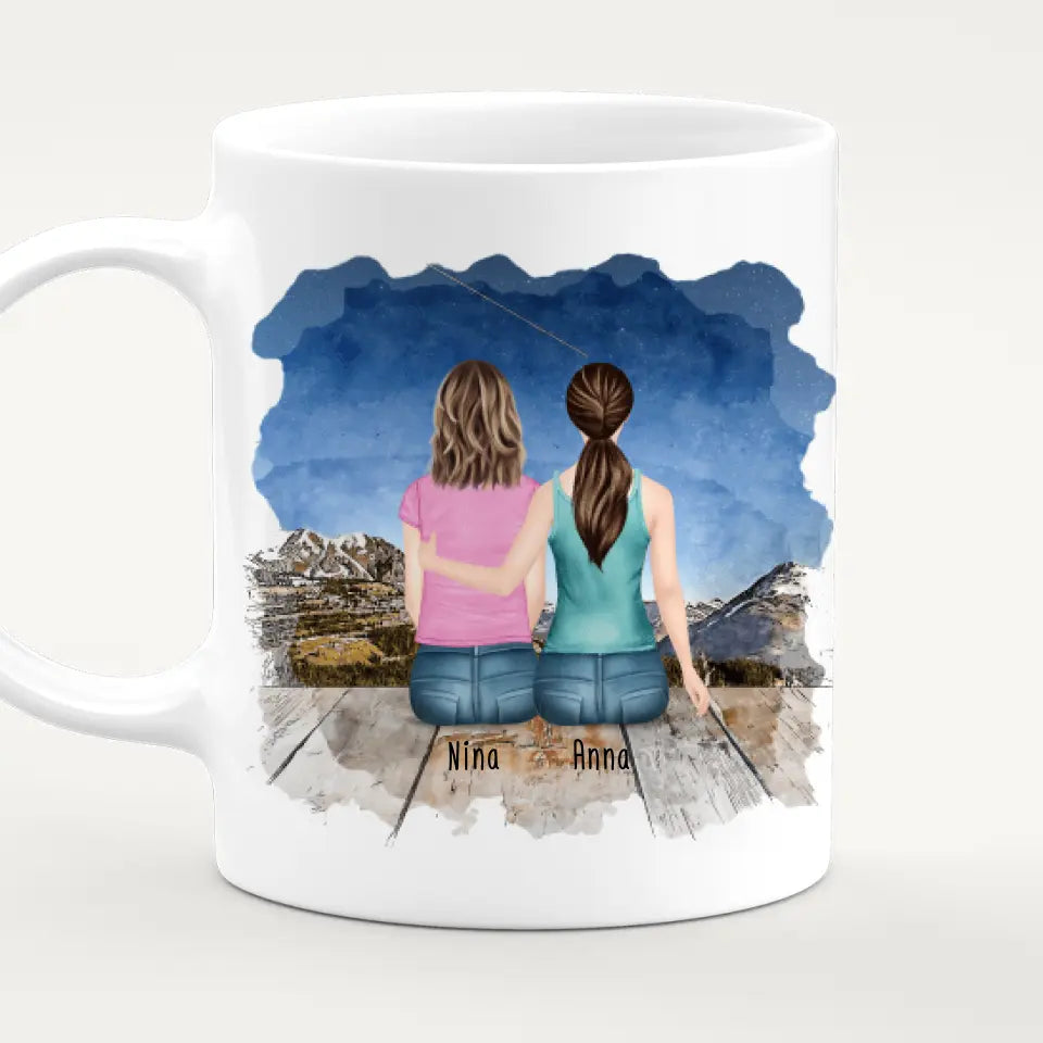 Personalisierte Tasse für lesbisches Pärchen / Paar - Gleichgeschlechtlich