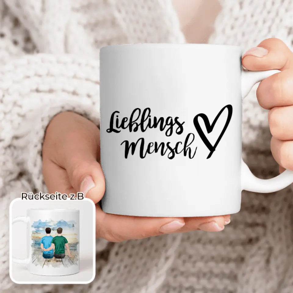 Personalisierte Tasse für schwules Pärchen / Paar - Gleichgeschlechtlich