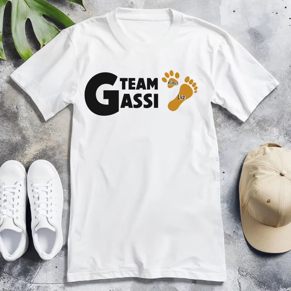 Personalisierter T-Shirt - Team Gassi