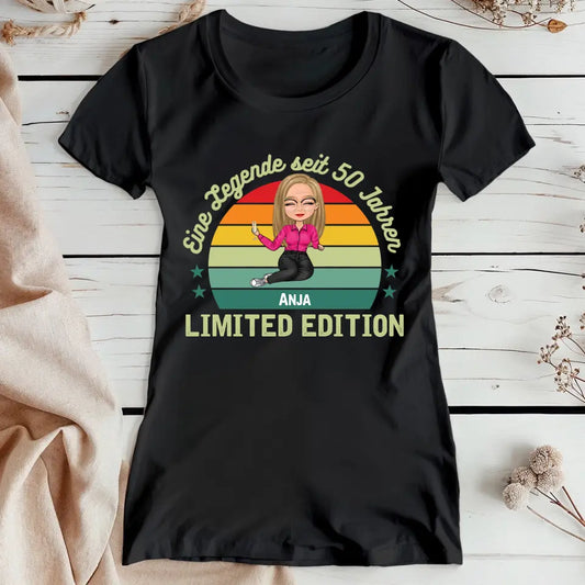 Personalisiertes T-Shirt - Eine Legende seit X Jahren - Oma / Mama Legende