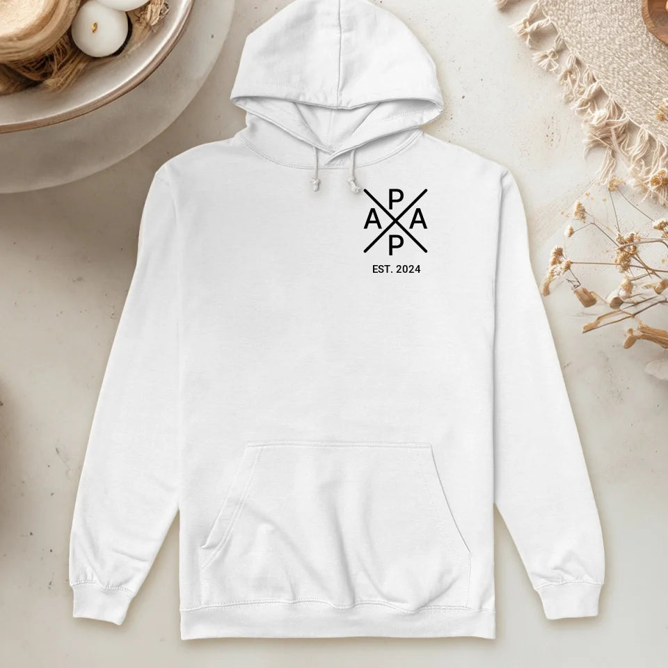 Personalisierter Hoodie - Papa X