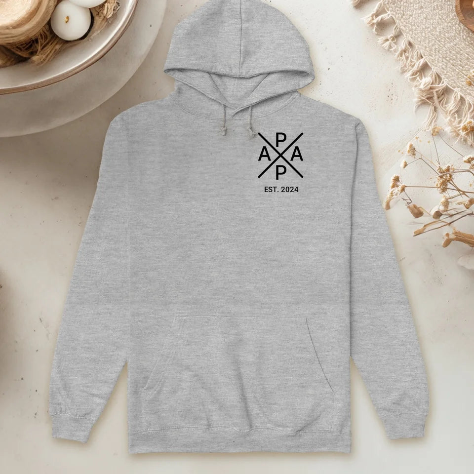 Personalisierter Hoodie - Papa X