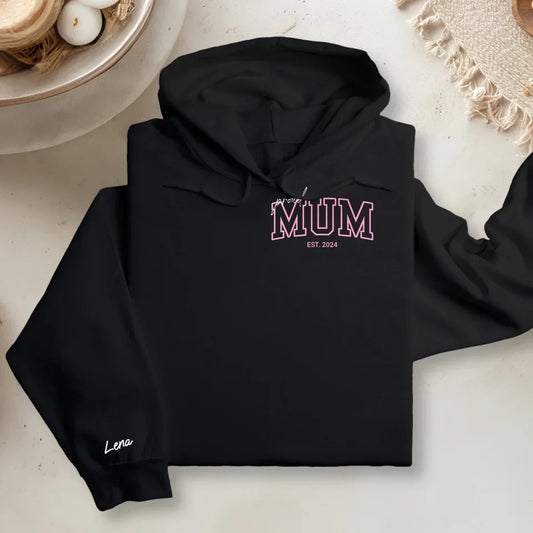 Hoodie Mockup V2 - Sleeve - Black