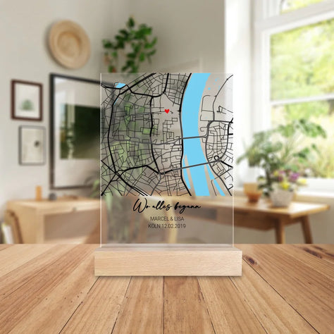 Personalisierte Acrylglasplatte - 