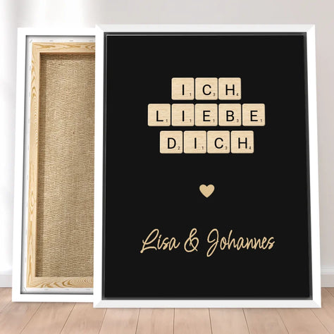 Personalisierte Leinwand - 