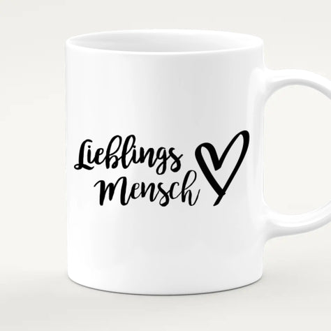 Personalisierte Tasse für schwules Pärchen / Paar - Gleichgeschlechtlich