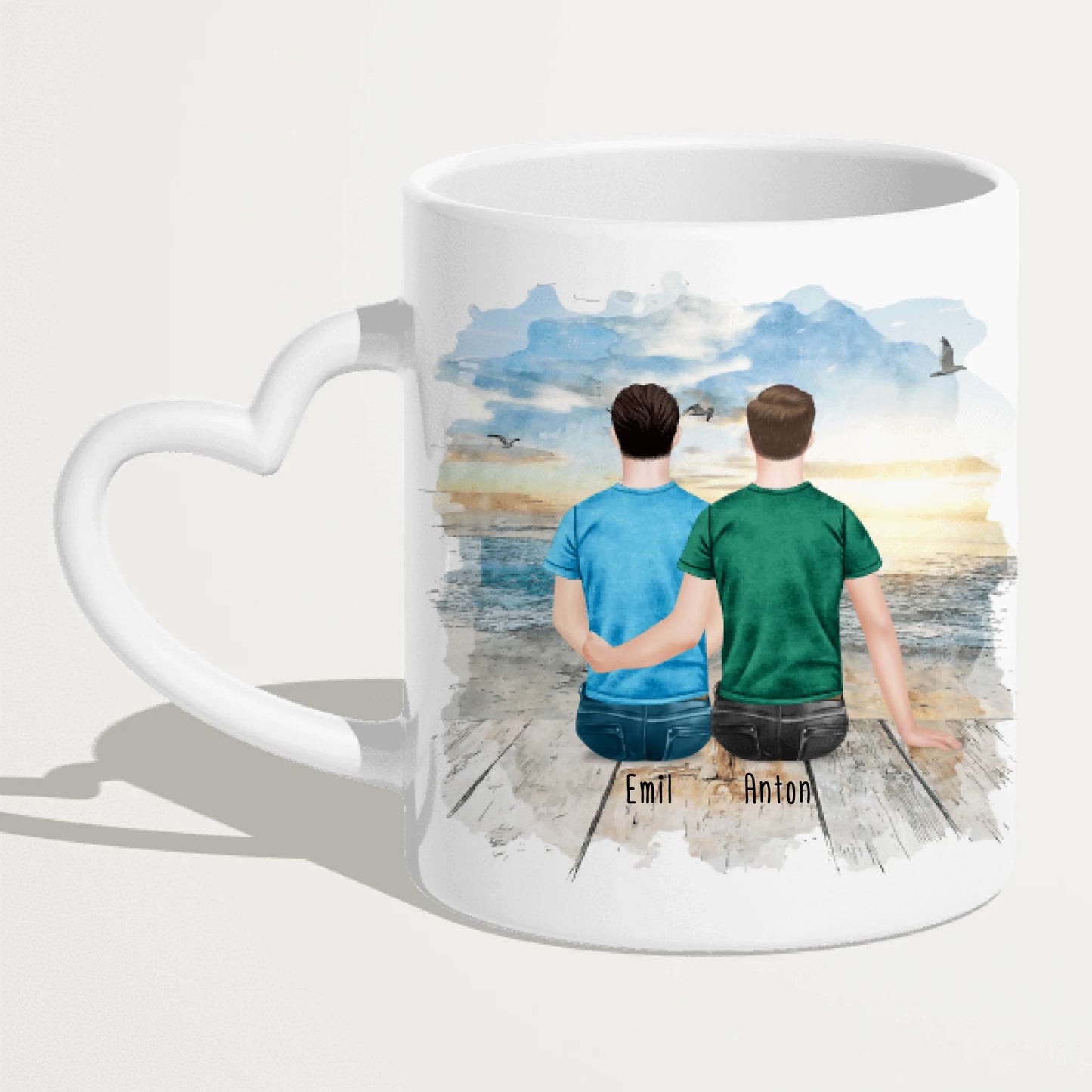 Personalisierte Tasse für schwules Pärchen / Paar - Gleichgeschlechtlich