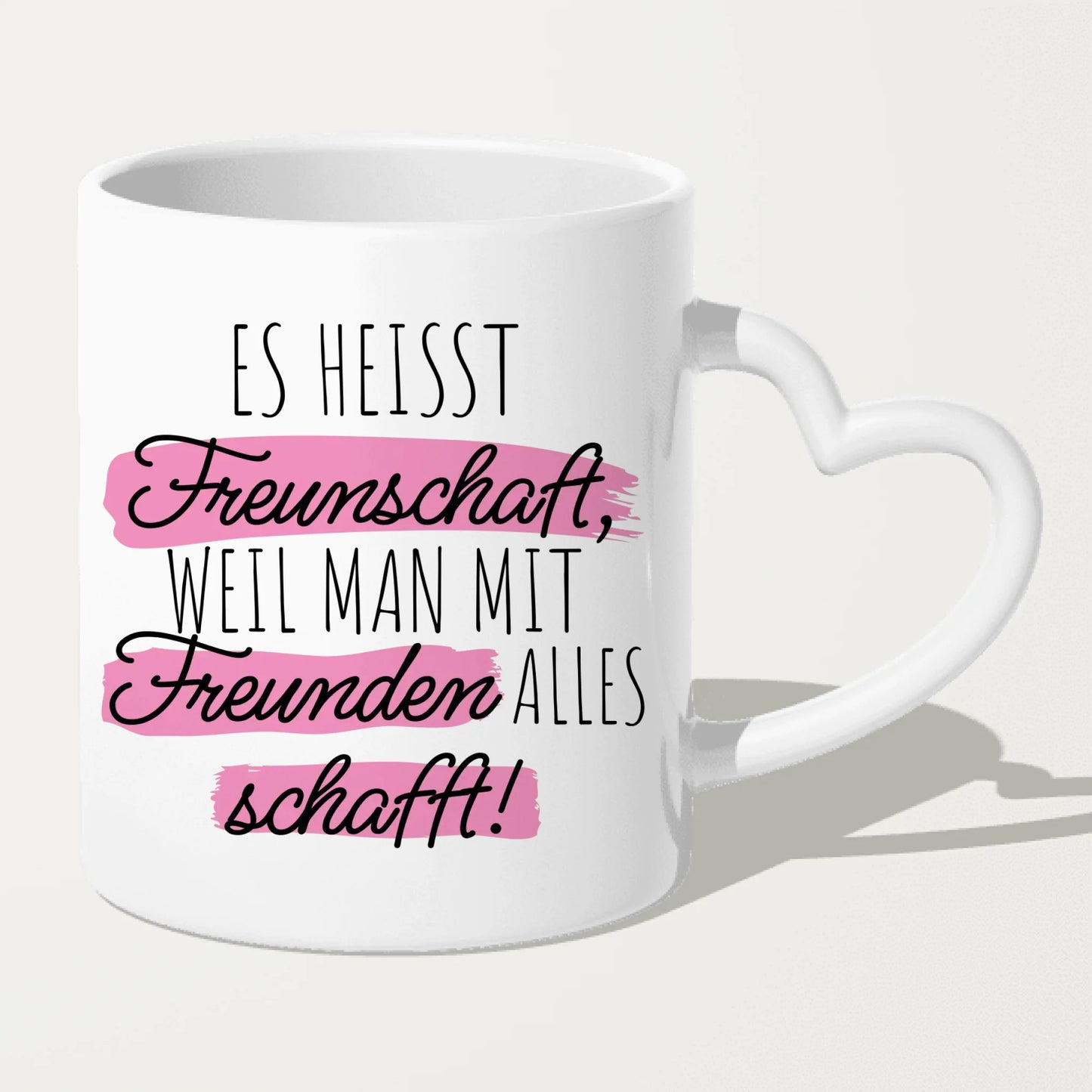 Personalisierte Tasse für Beste Freundinnen (11 Freundinnen)