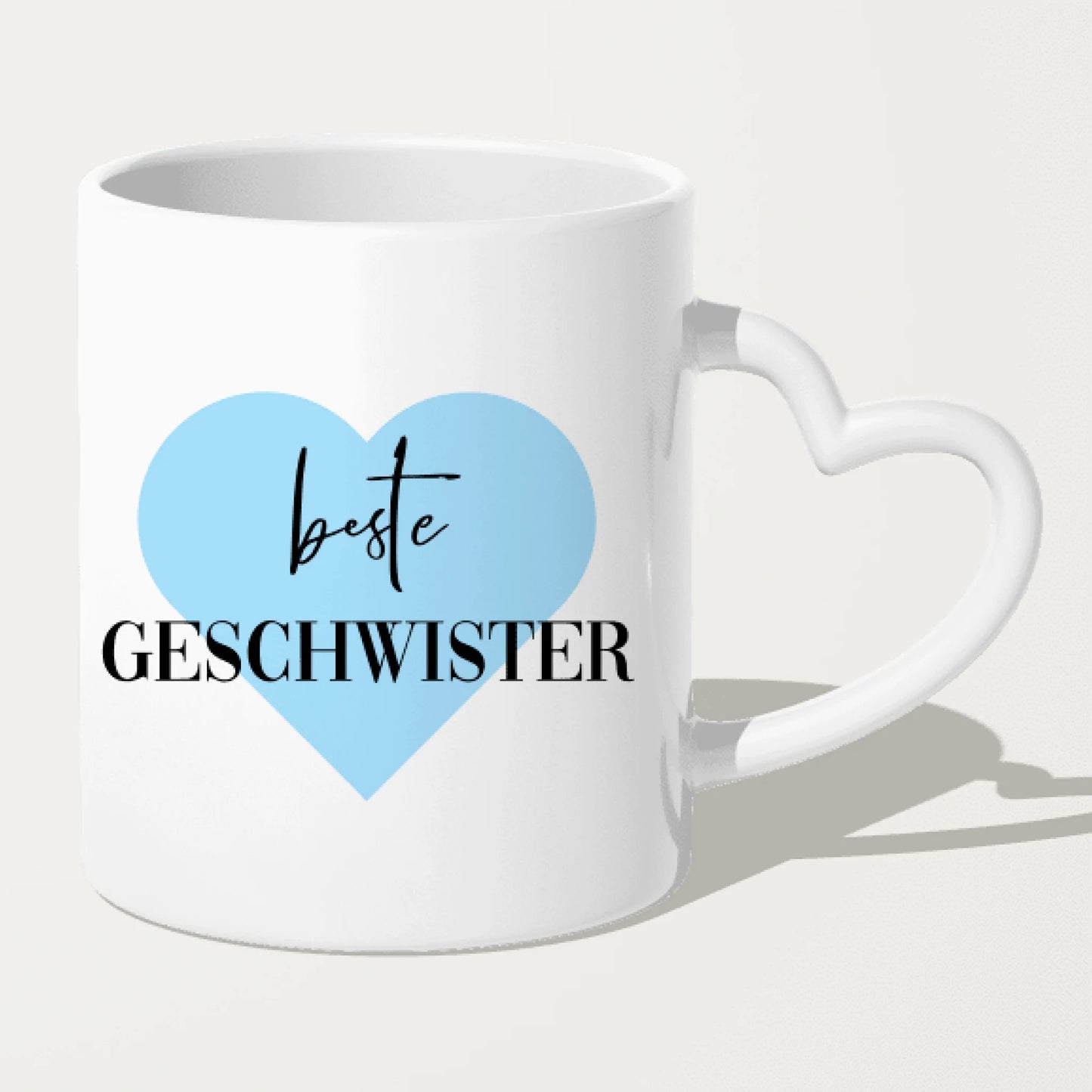 Personalisierte Tasse - Beste Geschwister (2 Kinder)