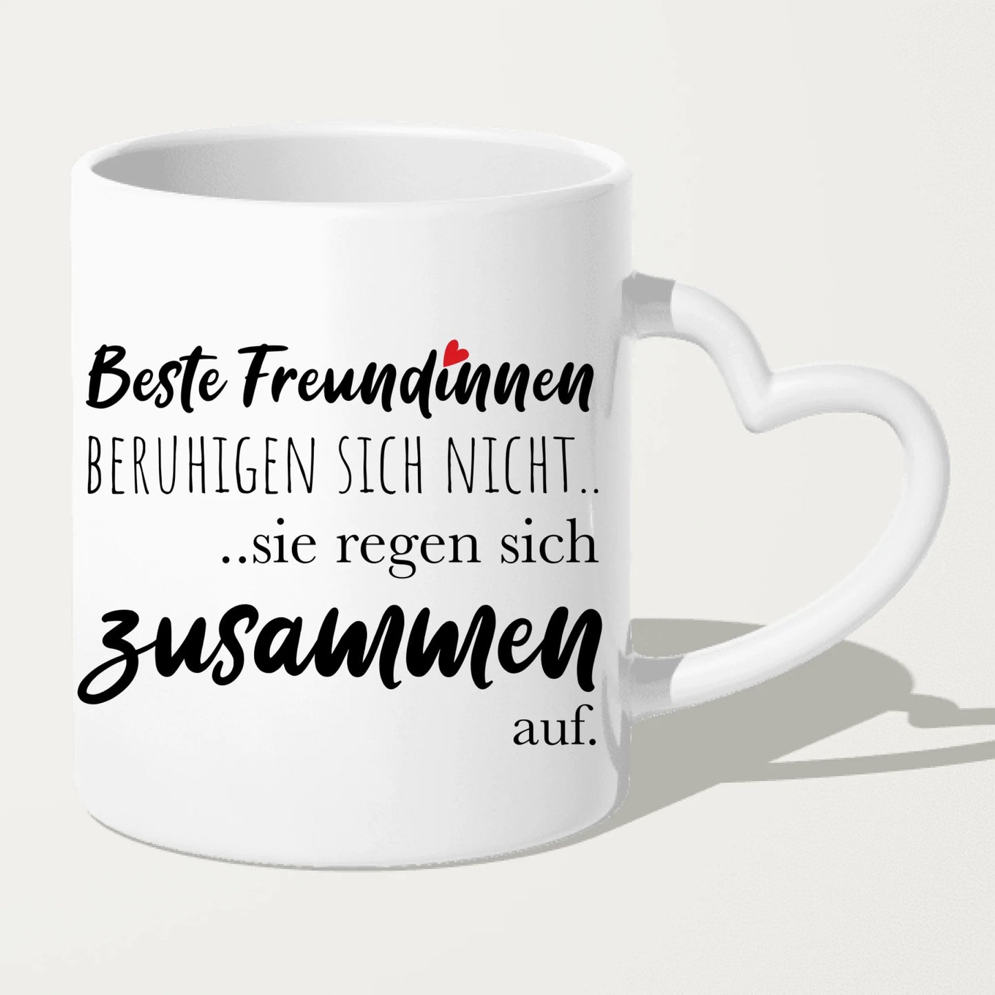 Personalisierte Tasse für Beste Freundinnen (10 Freundinnen)