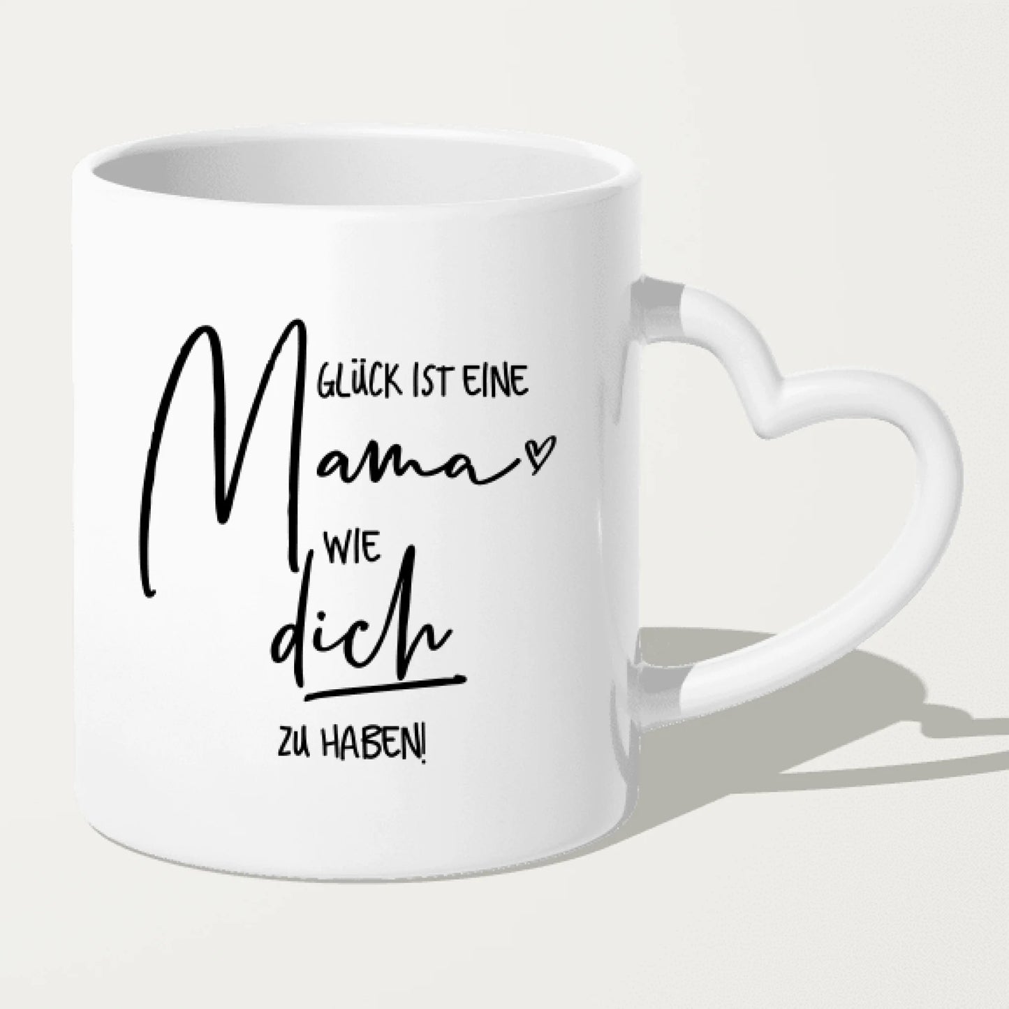 Personalisierte Tasse - Mutter/Mama + Tochter (stehend)