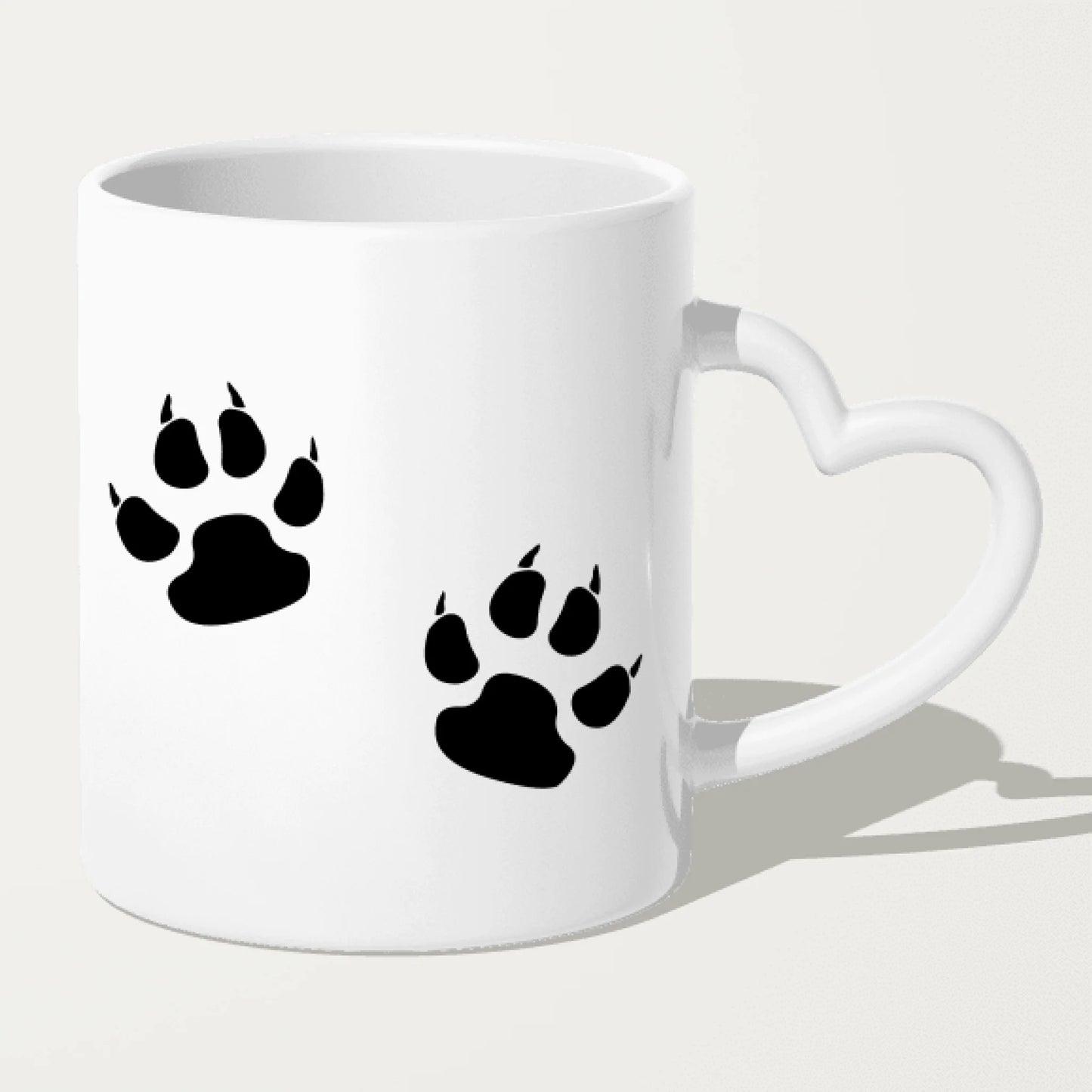 Personalisierte Tasse mit Pärchen und 2 Katzen - Weihnachtstasse