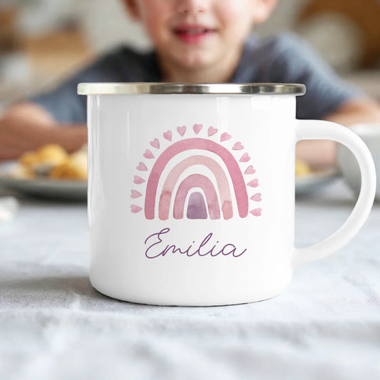 Kids Emaille - Schwarz