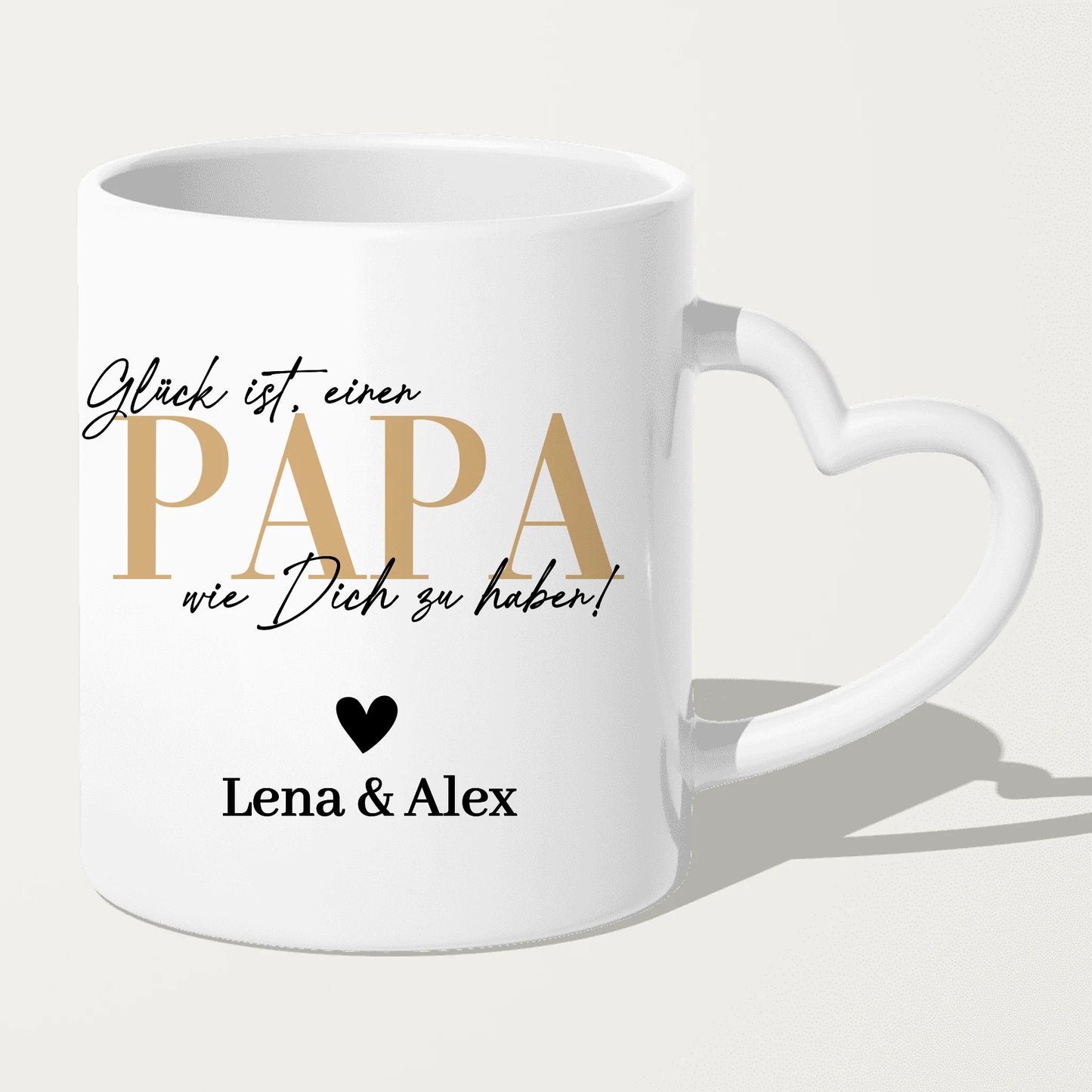 Personalisierte Tasse - Glück ist, einen Papa wie Dich zu haben