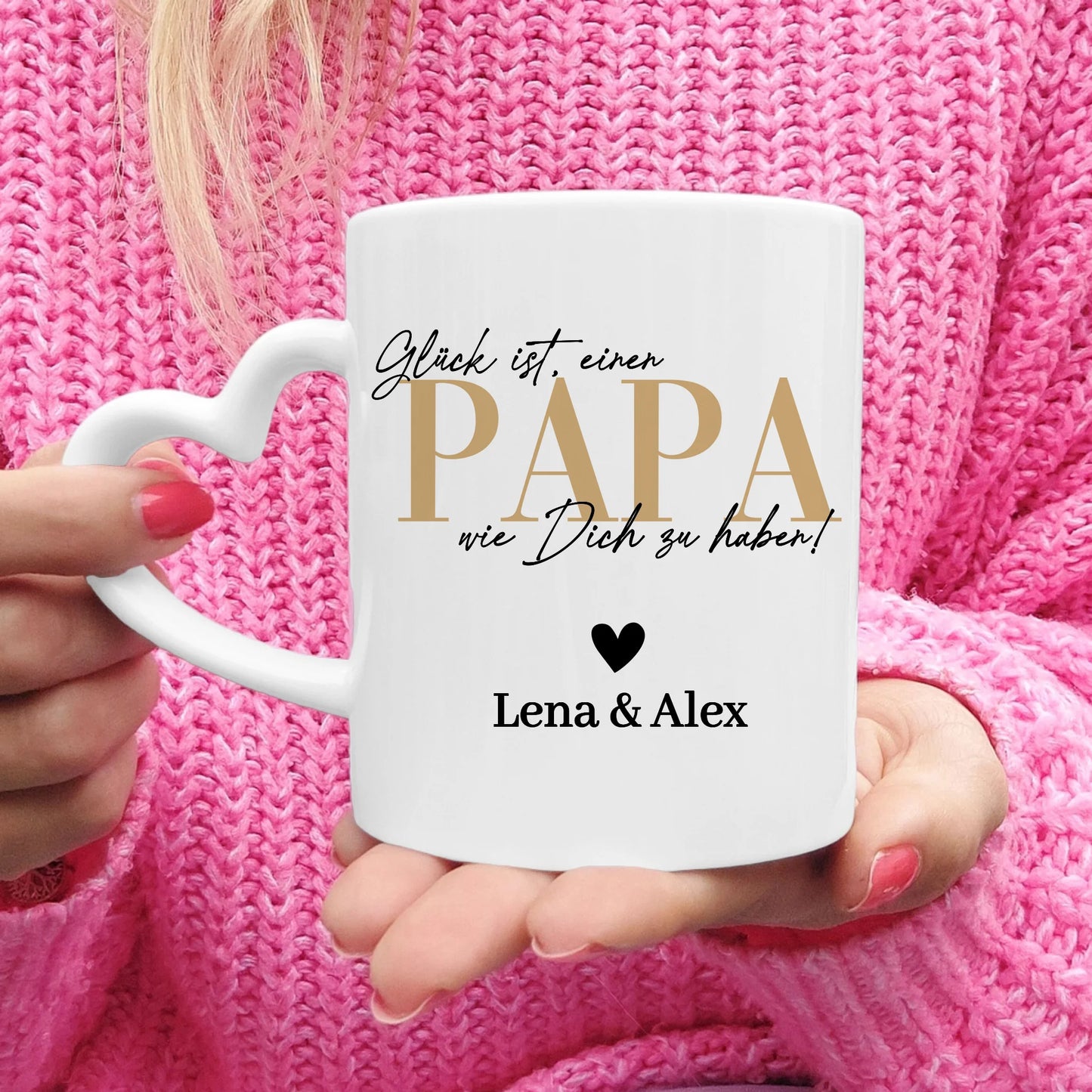 Personalisierte Tasse - Glück ist, einen Papa wie Dich zu haben