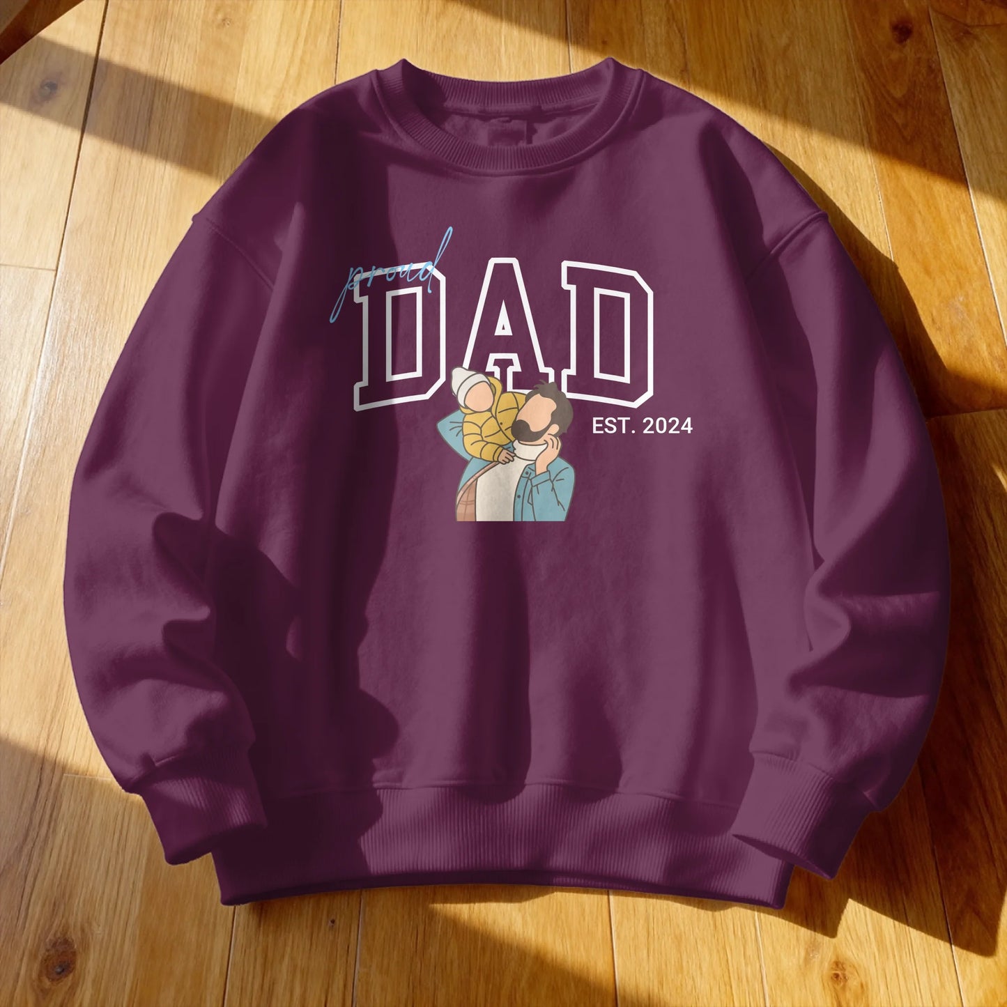 Sweatshirt Layflat Mockup v2