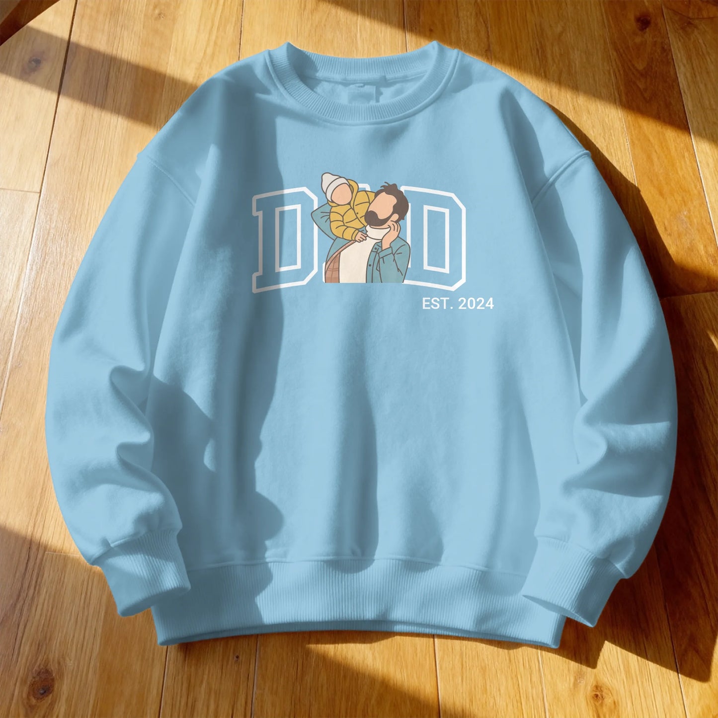 Sweatshirt Layflat Mockup v2